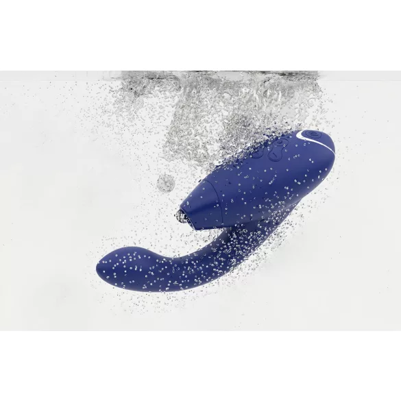 Womanizer Duo 2 - Estimulador doble punto G y clítoris - silicona azul