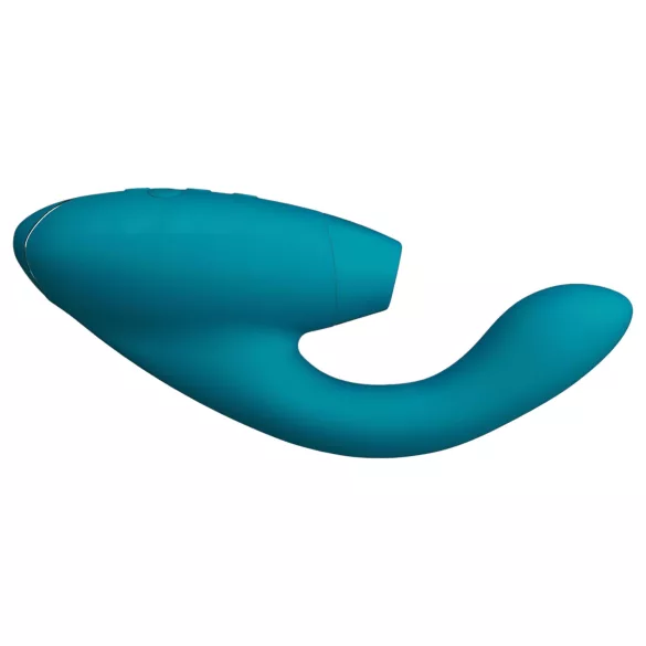 Womanizer Duo 2 - estimulador 2 en 1 punto G y clítoris - silicona verde