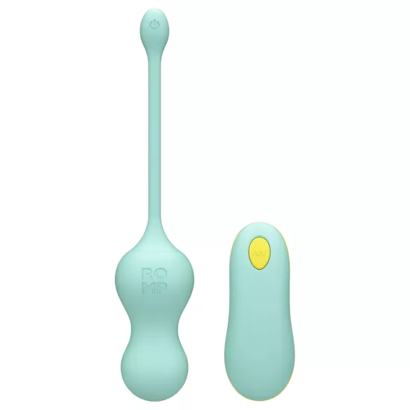 ROMP Cello - bolas chinas vibradoras con control remoto - verde