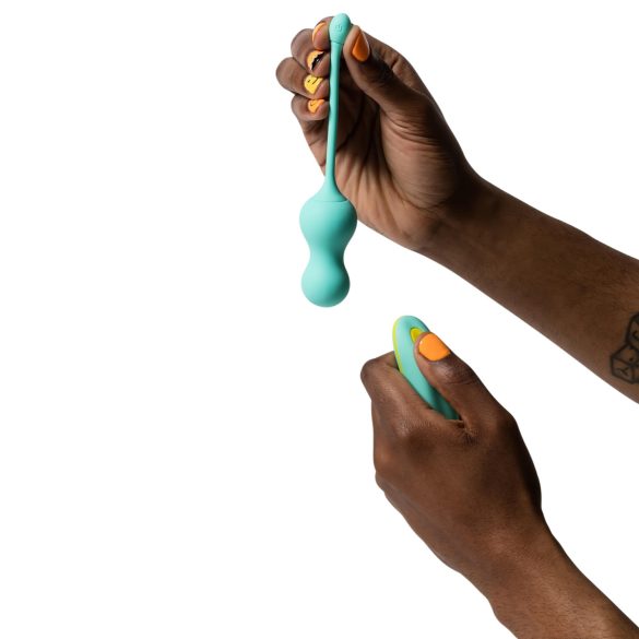 ROMP Cello - bolas chinas vibradoras con control remoto - verde