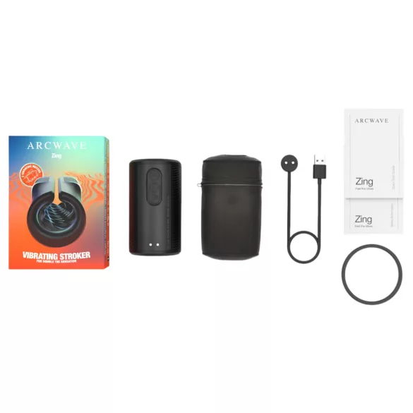 Arcwave Zing - Masturbador con 2 motores (negro)