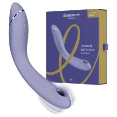   Womanizer OG - vibrador punto G 2 en 1 recargable con succión de aire - lila