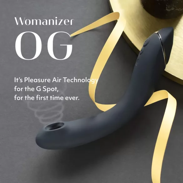 Womanizer OG - succionador y vibrador recargable 2en1 - negro
