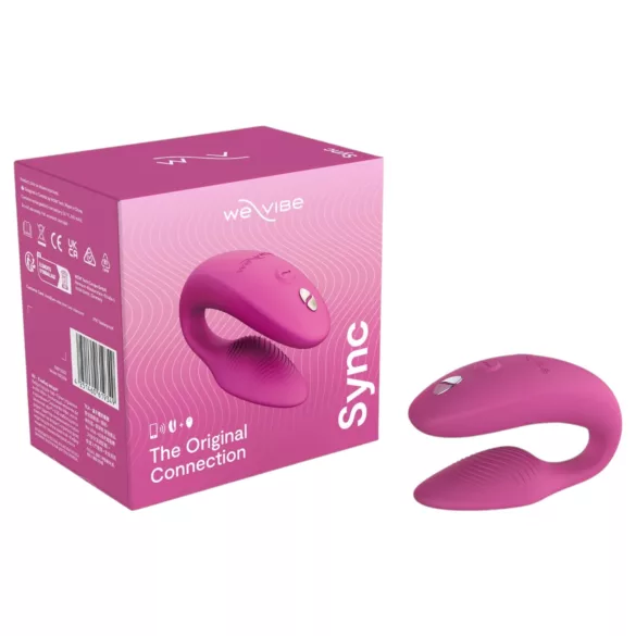 We-Vibe Sync - Vibrador para parejas con app y mando a distancia (rosa)