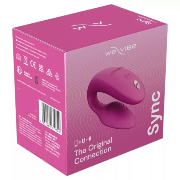 We-Vibe Sync - Vibrador para parejas con app y mando a distancia (rosa)