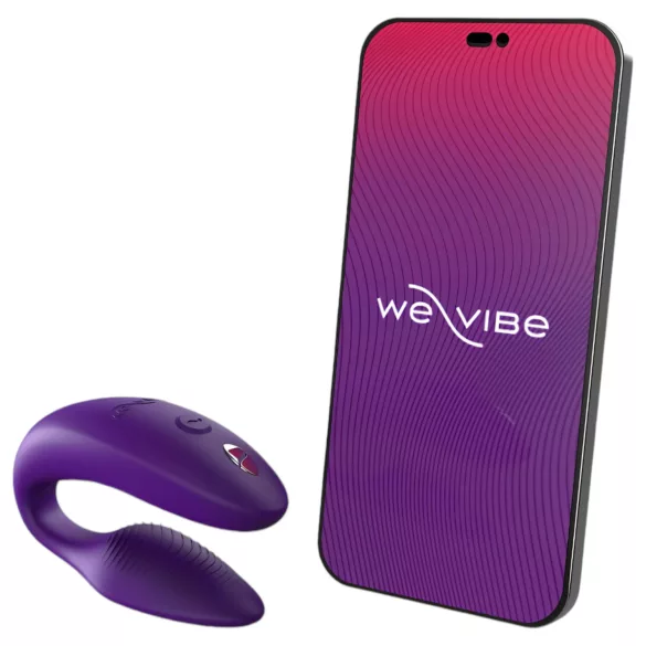 We-Vibe Sync - vibrador para parejas recargable control remoto silicona lila