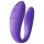 We-Vibe Sync Go - vibrador para pareja recargable control app - silicona lila