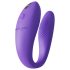 We-Vibe Sync Go - vibrador para pareja recargable control app - silicona lila