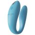 We-Vibe Sync Go - vibrador para parejas recargable - color turquesa