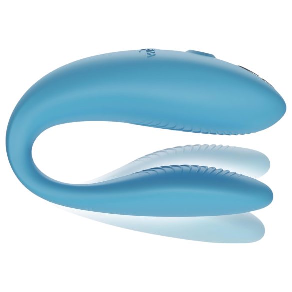 We-Vibe Sync Go - vibrador para parejas recargable - color turquesa
