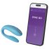 We-Vibe Sync Go - vibrador para parejas recargable - color turquesa