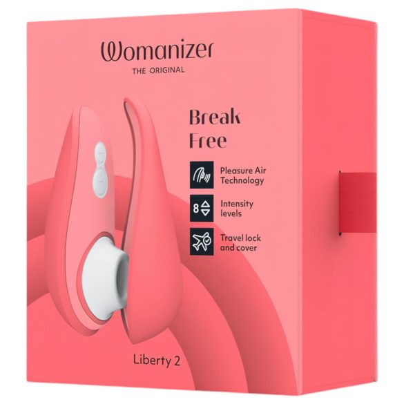 Womanizer Liberty 2 - succionador de clítoris recargable - rosa