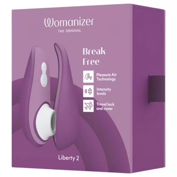 Womanizer - succionador de clítoris con ondas de aire - lila