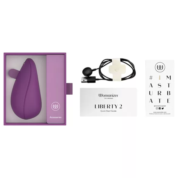 Womanizer - succionador de clítoris con ondas de aire - lila