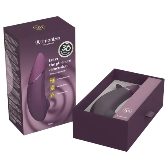 Womanizer Next - succionador de clítoris recargable con ondas de aire - lila