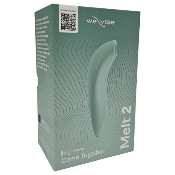 We-Vibe Melt 2 - succionador de clítoris inteligente - silicona turquesa