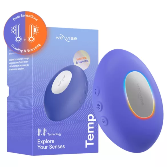 We-Vibe Temp - vibrador estimulador de clítoris frío-calor (azul)