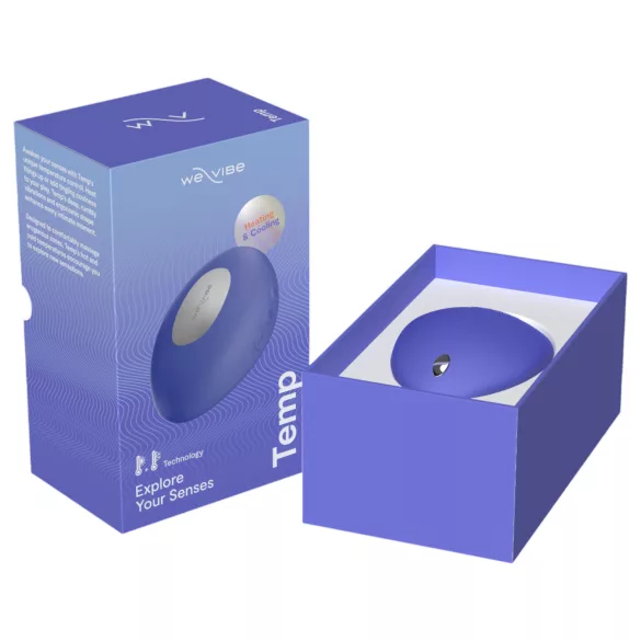 We-Vibe Temp - vibrador estimulador de clítoris frío-calor (azul)