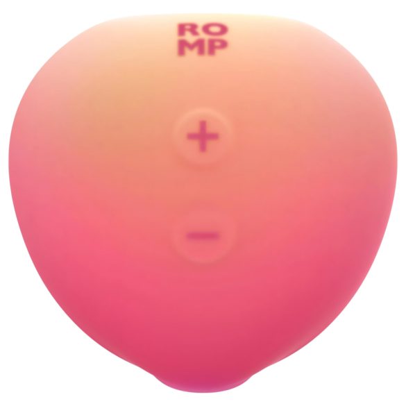 Romp Pink Peach - vibrador succionador de clítoris - silicona rosa