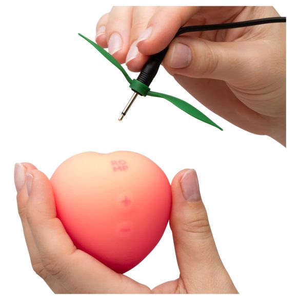 Romp Pink Peach - vibrador succionador de clítoris - silicona rosa