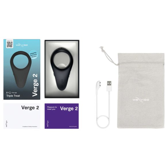 We-Vibe Verge 2 - anillo vibrador para pene - control inteligente