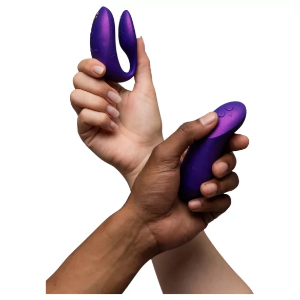 We-Vibe Chorus Pro - vibrador para parejas con app y mando a distancia (morado)