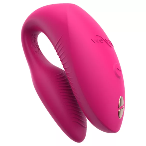 We-Vibe Chorus Pro - Vibrador para parejas con mando a distancia y app (rosa)