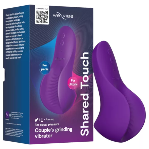 We-Vibe Shared Touch - vibrador para parejas inteligente (lila)