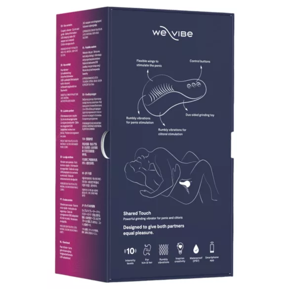 We-Vibe Shared Touch - vibrador para parejas inteligente (lila)