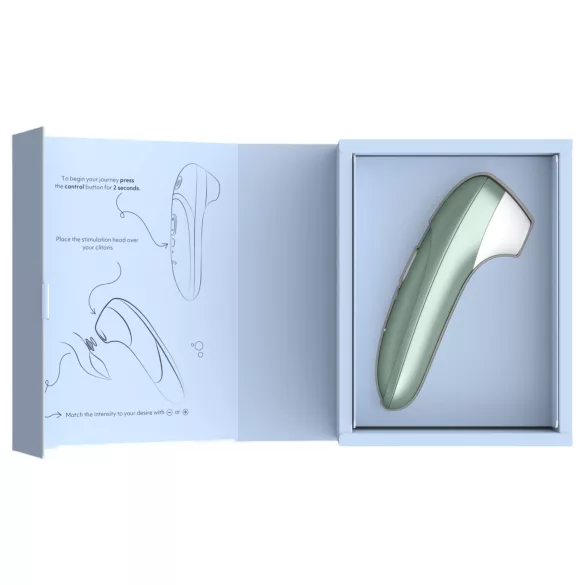 Womanizer Pro - estimulador de clítoris por ondas de aire (verde)