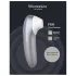 Womanizer Pro - estimulador de clítoris por ondas de aire (gris)