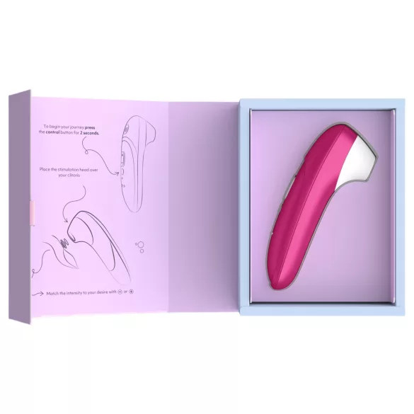 Womanizer Pro - estimulador de clítoris por ondas de aire (rosa)