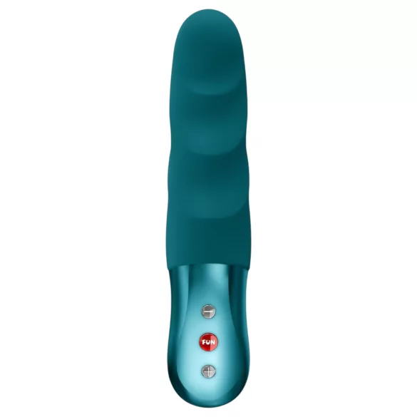 Fun Factory Stronic Petite - vibrador estriado (verde)