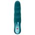 Fun Factory - vibrador pulsador texturizado - silicona verde