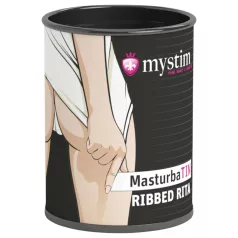 Mystim - masturbador masculino texturizado - blanco