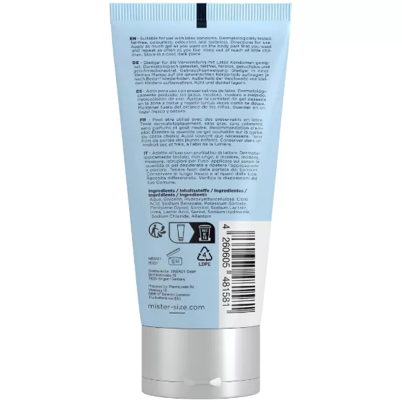 Mister Size Bio - lubricante biológico a base de agua (100 ml)