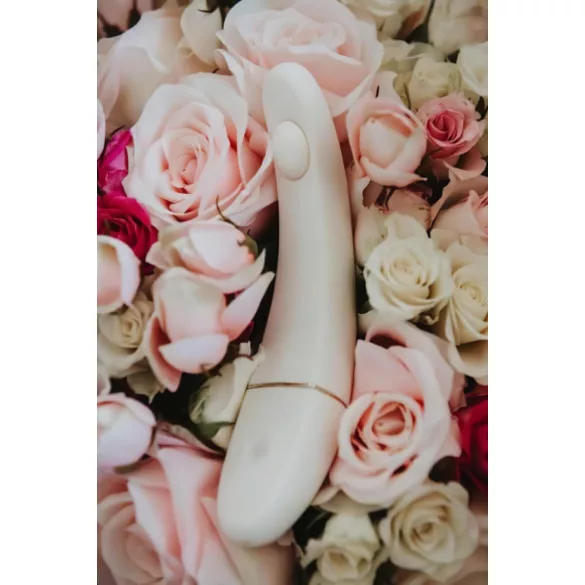 OhMyG - recargable vibrador pulsante punto G (blanco)