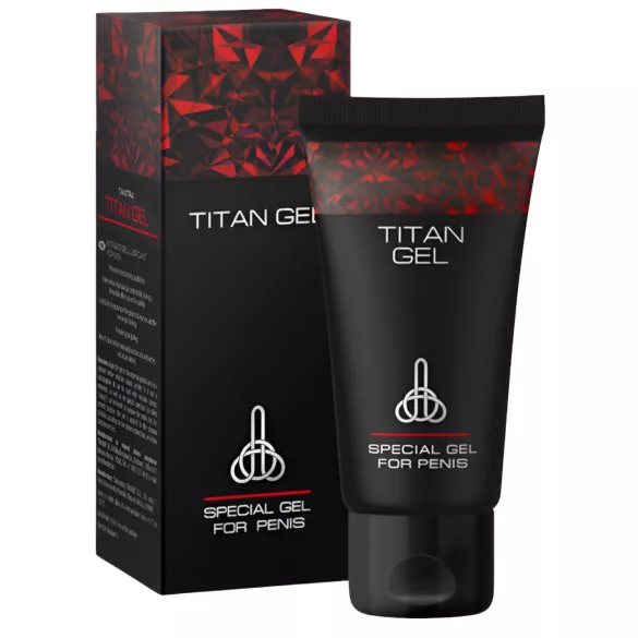 Titan Gel - crema para erección y aumento del pene - 50 ml