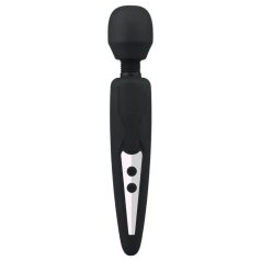 Mrow - vibrador masajeador recargable e impermeable - negro