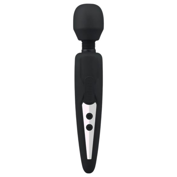 Mrow - vibrador masajeador recargable e impermeable - negro