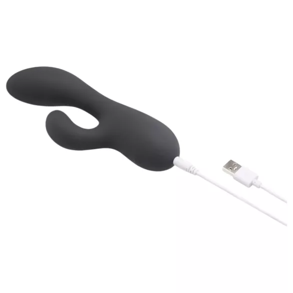 le Wand Soft Rabbit - vibrador conejito doble motor - silicona negra