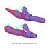 Varita Mágica - vibrador con cabezales intercambiables (lila)