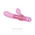 Varita Mágica - vibrador con accesorios intercambiables (rosa)