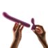 Varita Mágica - vibrador con accesorios intercambiables (rosa)