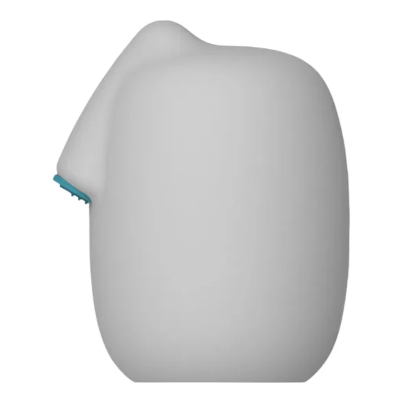 VIBEGGS Ribs Delight - masturbador vibrador tipo huevo - blanco