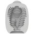 VIBEGGS Twisty Lenguas - huevo vibrador masturbador (blanco)