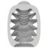 VIBEGGS Candy Curves - huevo vibrador para masajes (blanco)