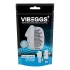 VIBEGGS Candy Curves - masturbador huevo vibrador (blanco)