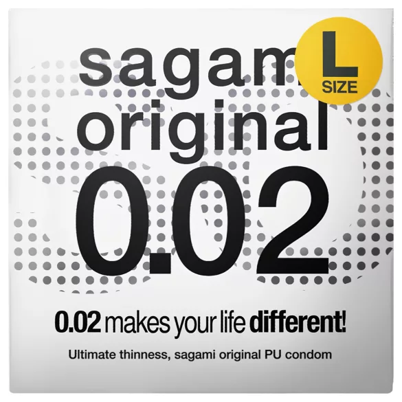 Sagami Original 0,02 L - preservativo ultrafino - 58mm - 1 unidad