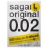 Sagami Original 0,02 L - preservativo ultrafino - 58 mm - 3 unidades